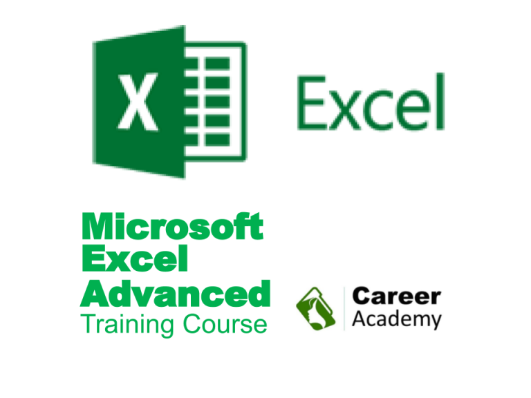 Certificate In Advanced Microsoft Excel Spreadsheets - Career Academy ...