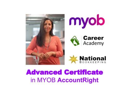 Workface The Career Academy for National Bookkeeping Training Courses - Advanced Certificate in MYOB AccountRight